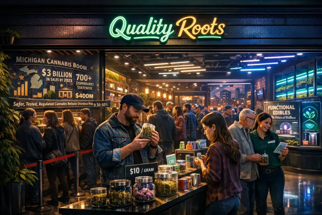 Quality Roots Opens Berkley Retail Location, Enhancing Cannabis Access