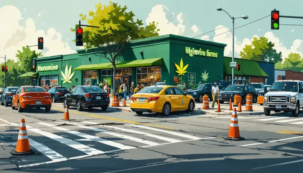 Menominee's Cannabis Boom Fuels Traffic and Child Safety Worries