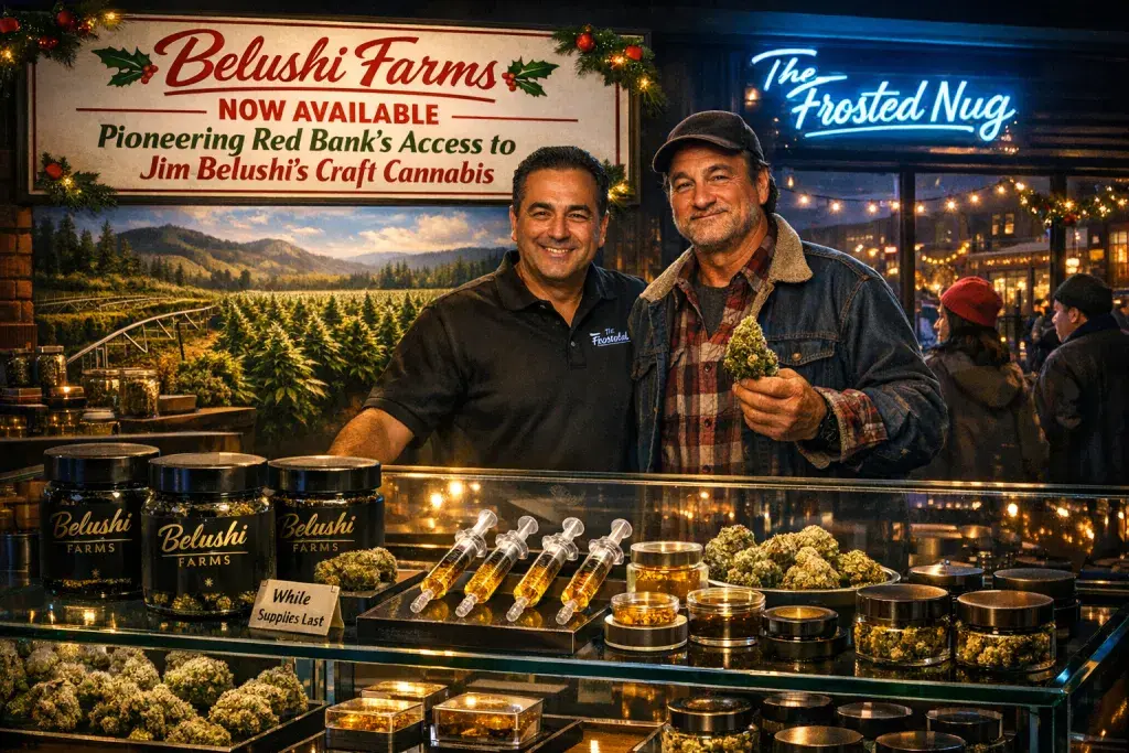 The Frosted Nug Launches Belushi Farms, Pioneering Red Bank’s Access to Jim Belushi’s Craft Cannabis
