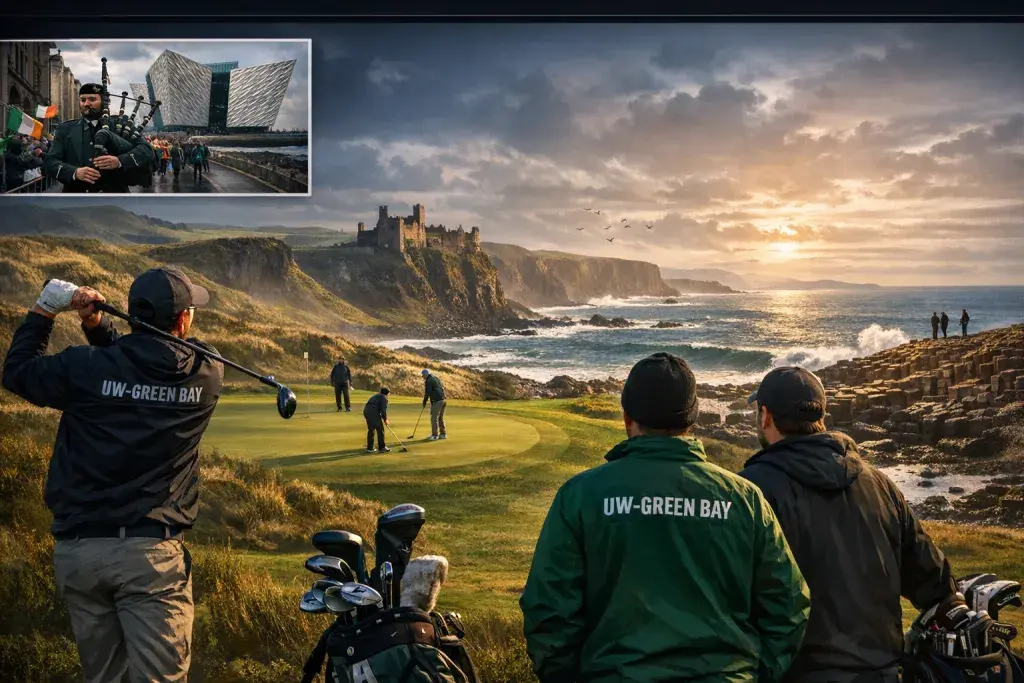 UW-Green Bay Golf Program Embraces Northern Ireland for Spring Training Shift