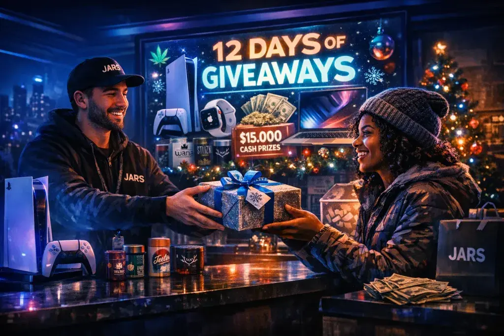 JARS Cannabis Launches 12 Days of Giveaways to Celebrate Holidays in Metro Detroit
