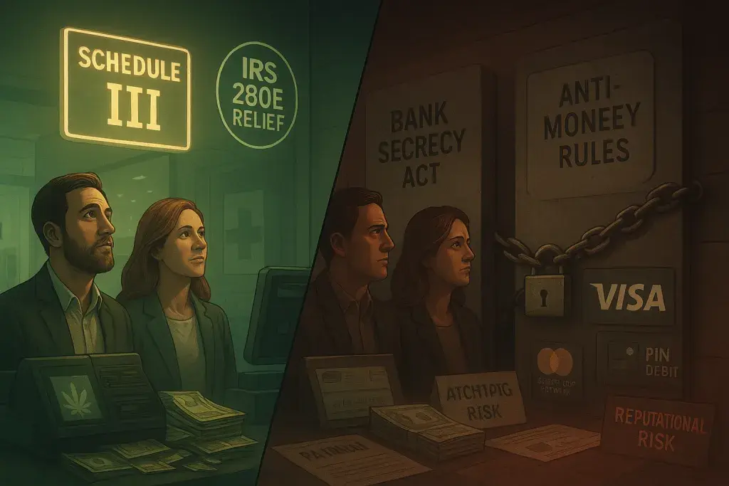 Rescheduling Won't Fix Cannabis Banking - Operators Should Stop Expecting It To