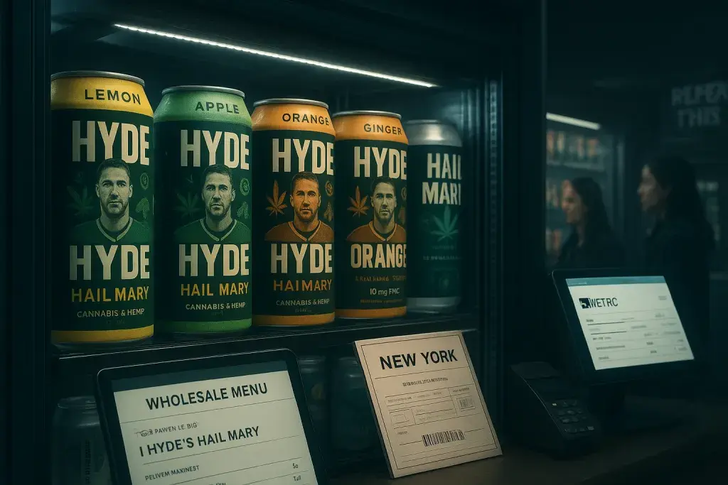 Celebrity-Backed Beverage Brand Enters New York's Regulated Cannabis Shelves
